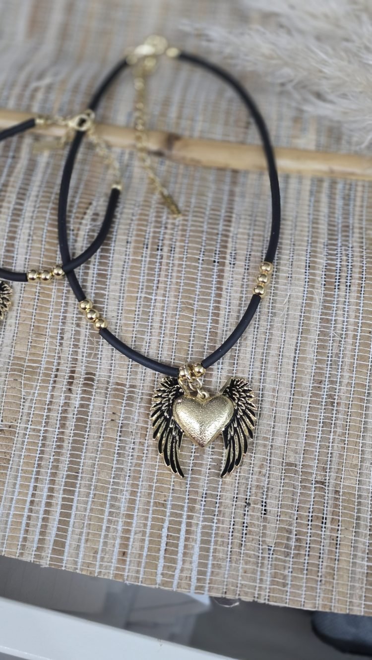 Necklace rubber heart - Image 2