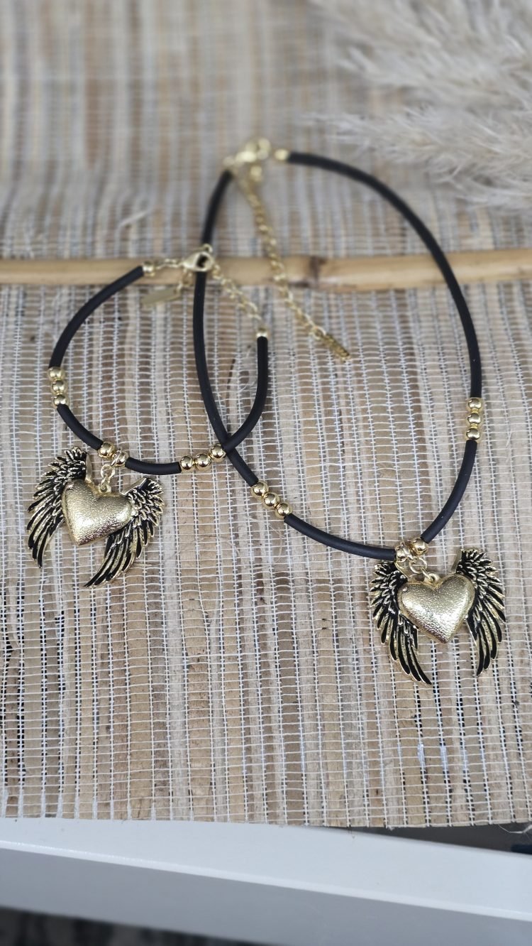 Necklace rubber heart - Image 4