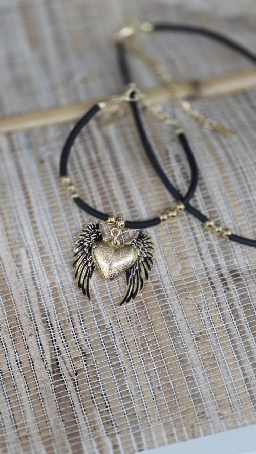 Bracelet rubber heart