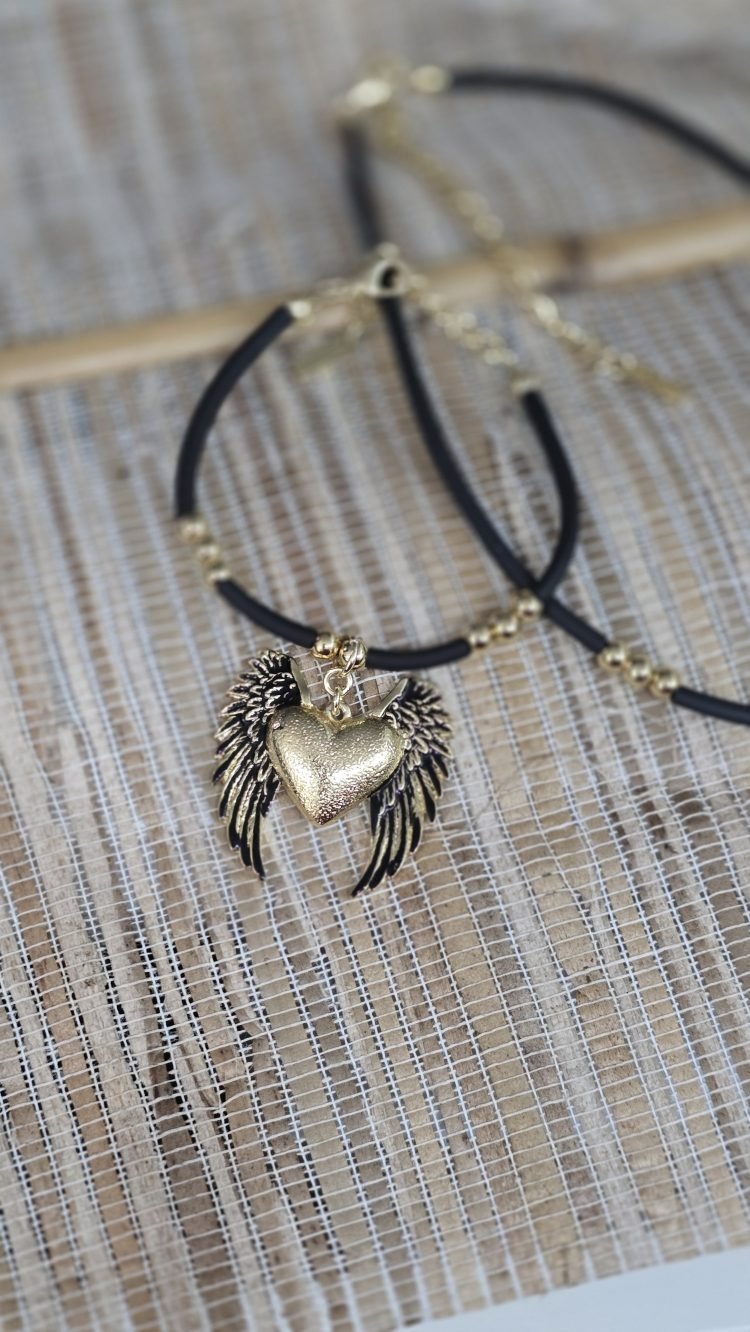 Bracelet rubber heart