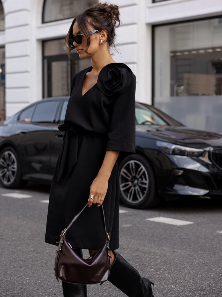 Michelle dress black - Image 3