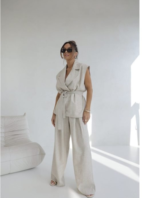 NATURAL Beige 2 pices set