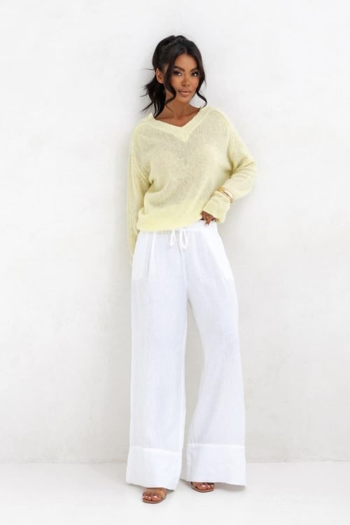 Exclusive Luca sweater yellow