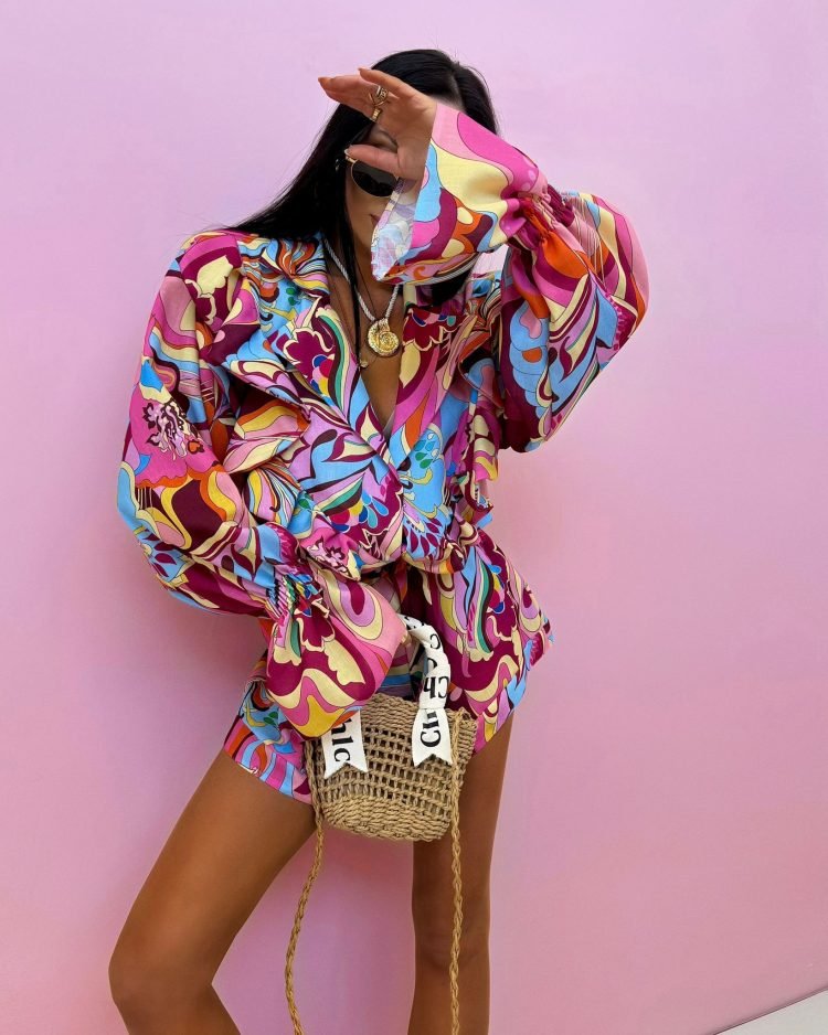 Lamilla linen set multi colors