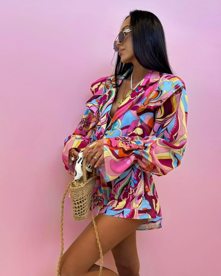 Lamilla linen set multi colors - Image 3