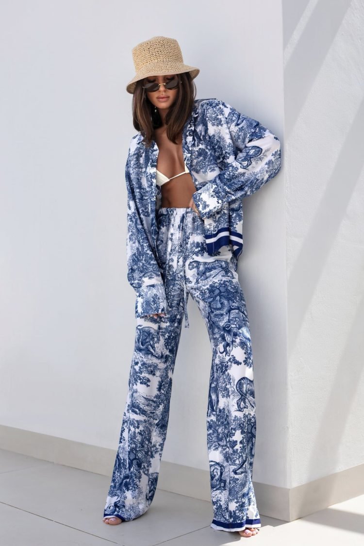 Satin Dream Luxury set blue