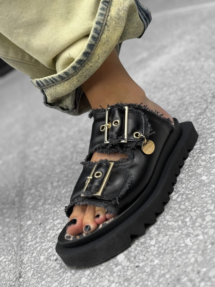 flip-flop sandals 25-12 black Beyco - Image 2