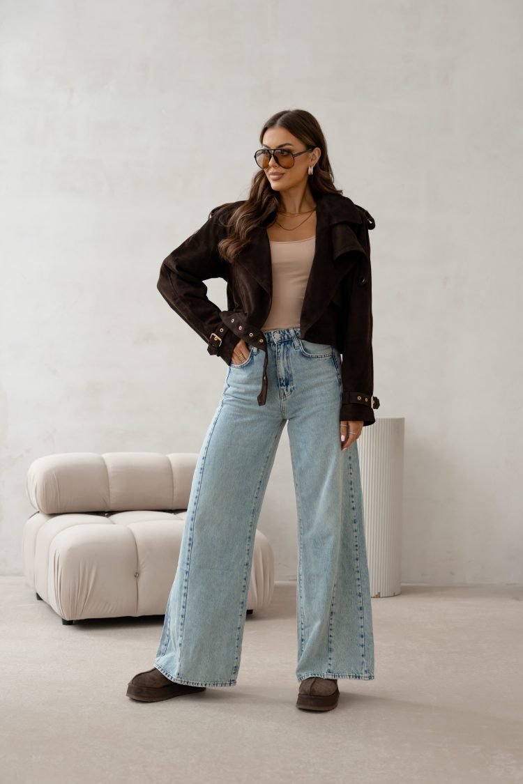 Exclusive Suede Biker Jacket - Image 6