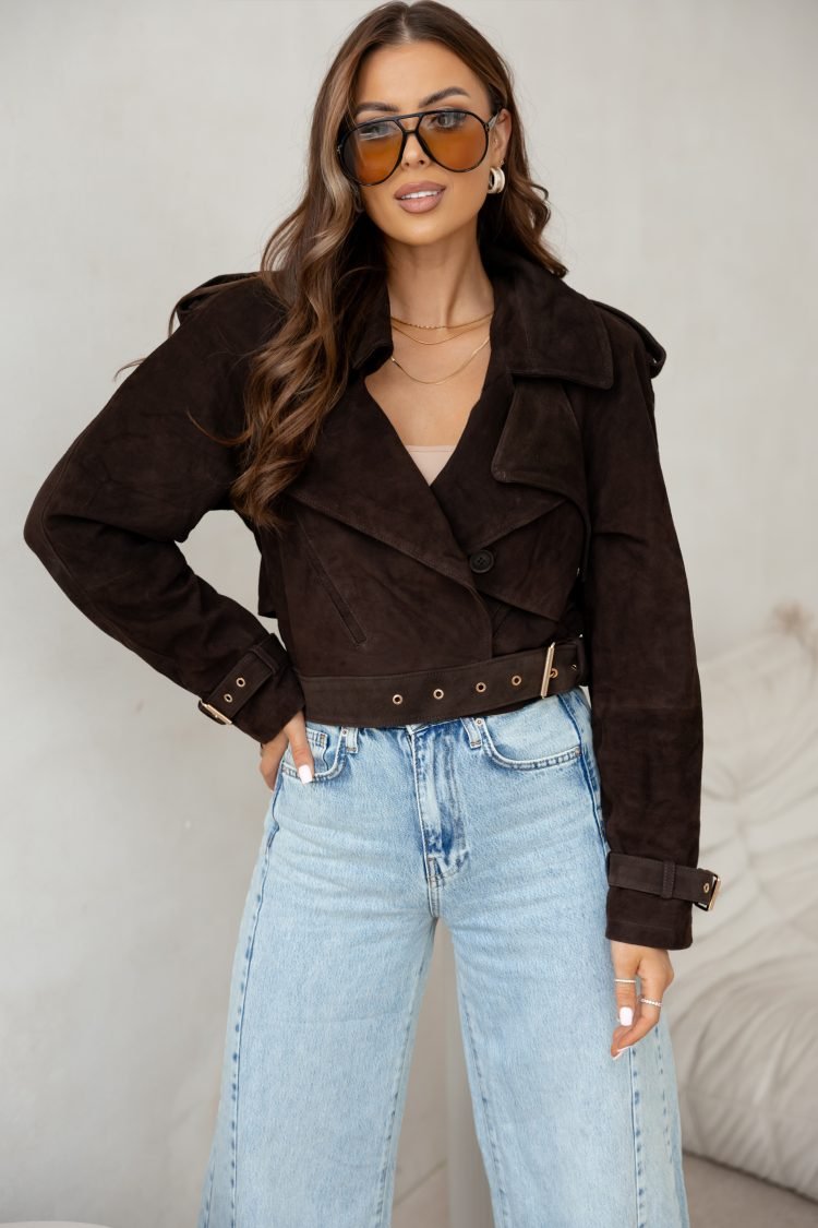 Exclusive Suede Biker Jacket - Image 5