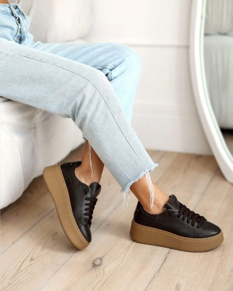 Sempre sport shoes brown - Image 4