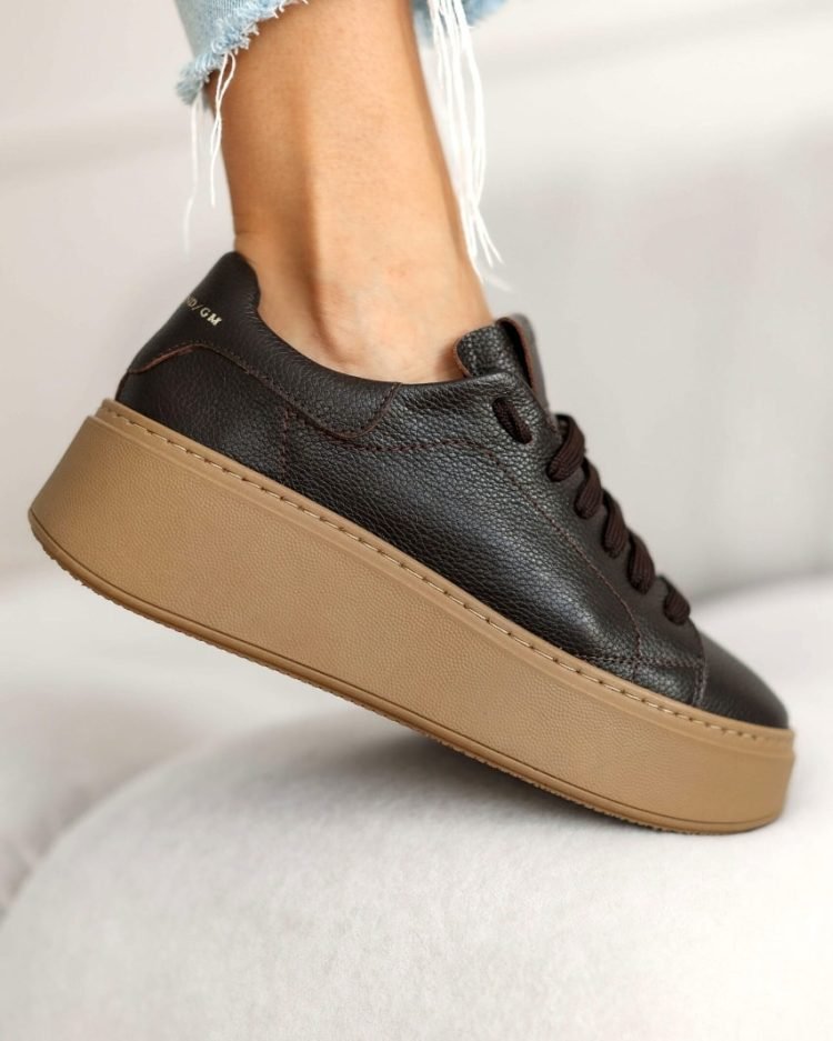 Sempre sport shoes brown - Image 2