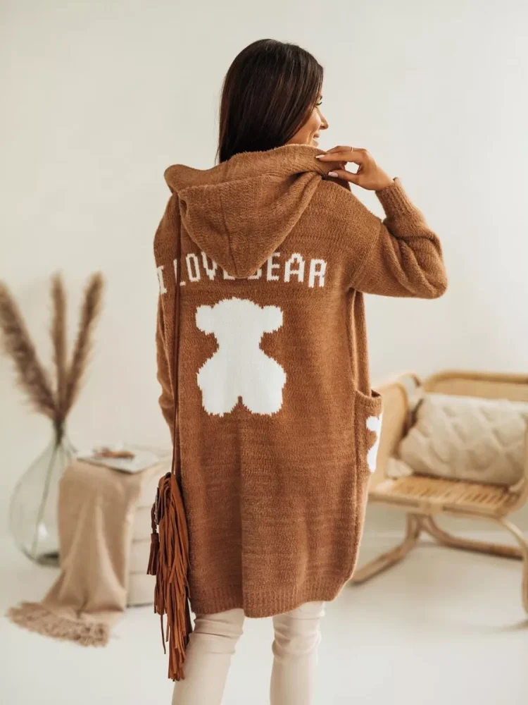 Cocomore Cardigan-Coat in Caramel! - Image 4