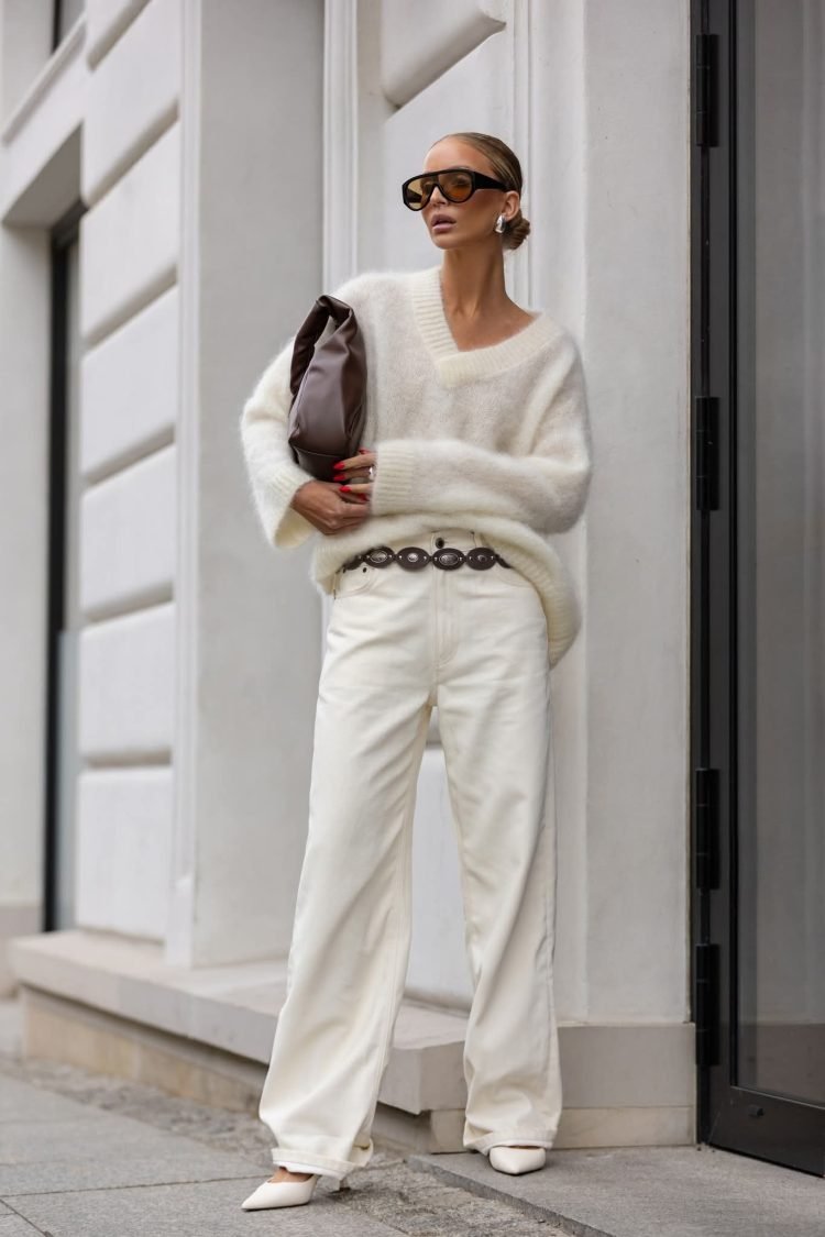 Gianni mohair sweater Classic Cream - Image 4