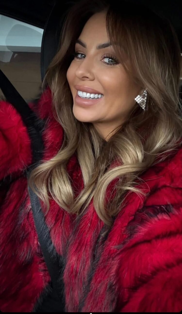 Eco Fox Fur Jacket – Emo rust - Image 4