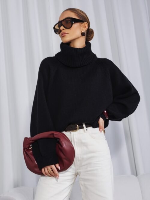 Gordon Premium Merino Wool Sweater black