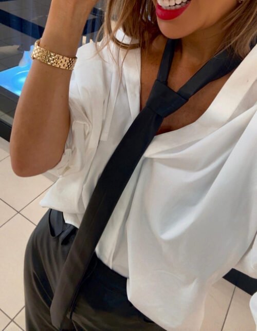 Elegant Eco-Leather Tie