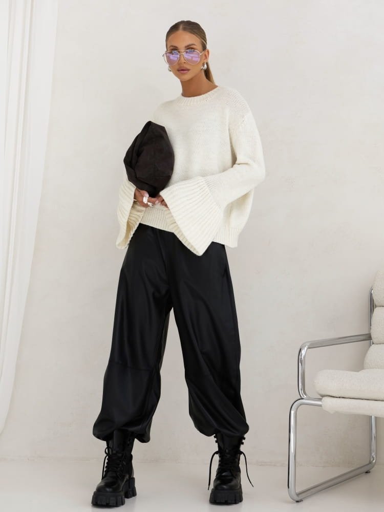 Gina Women’s Sweater cream - Image 4