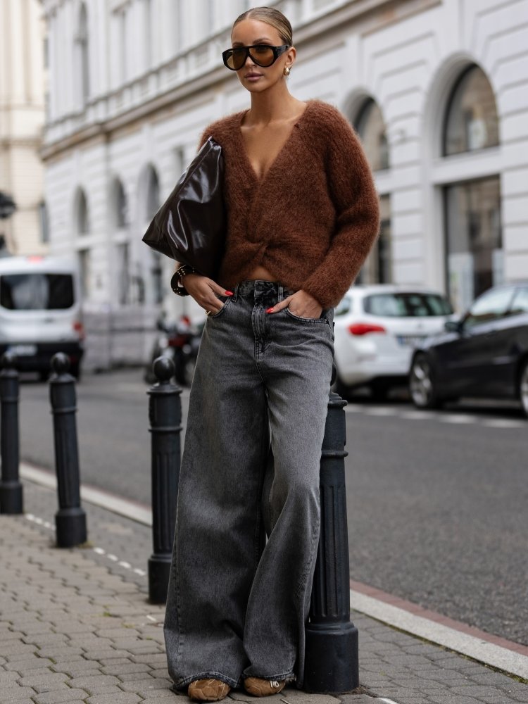 Premium Mohair Sweater in Rich NUTS - Image 5