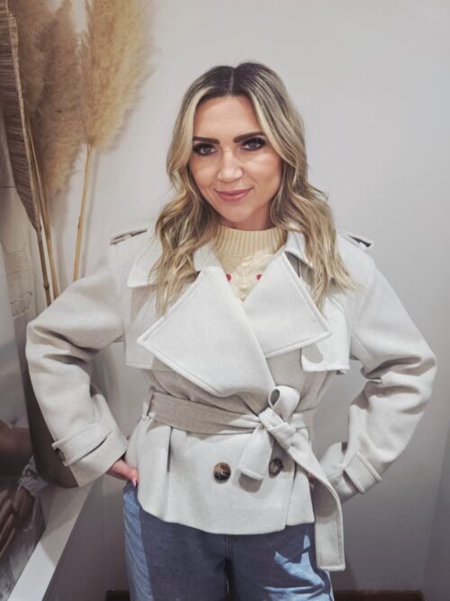 EMO Short Coat Ivory