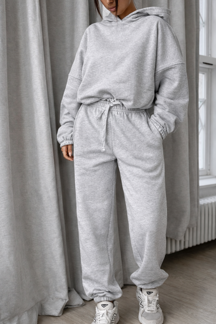 EMO Grey Melange Tracksuit