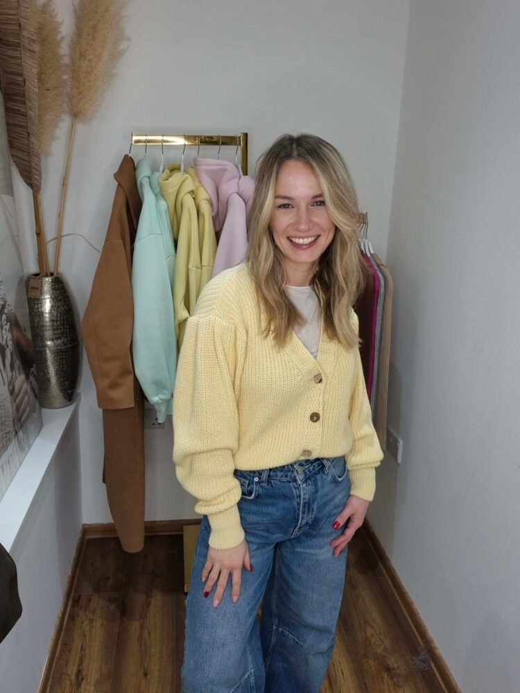 Buttoned Cardigan Vanilla