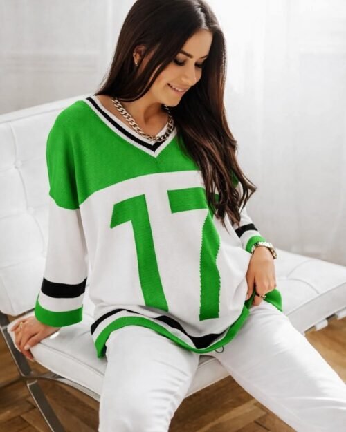 Cocomore Graphic Knitwear Green