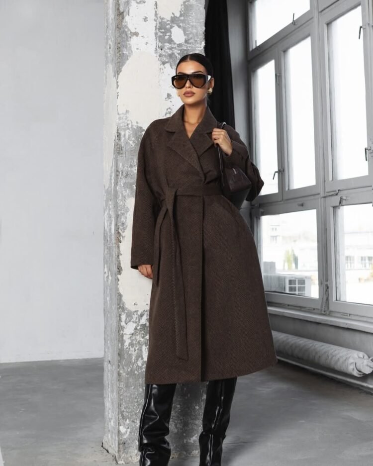 Cocomore Castello Coat Brown - Image 3