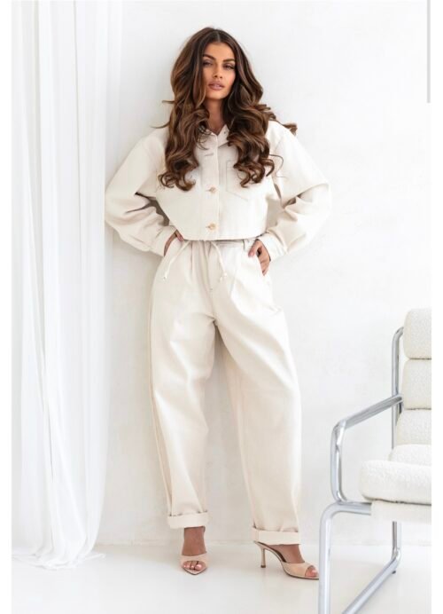 Sempre Jeans Beige Nicole