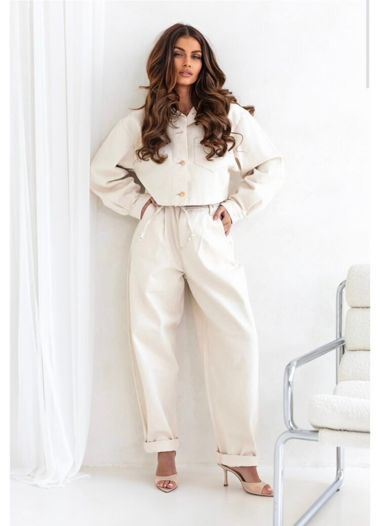 Sempre Jeans Beige Nicole