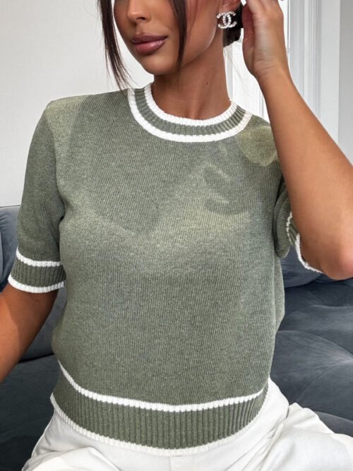 EMO Merino wool sweater Olive