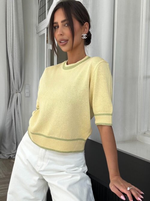 EMO Merino wool sweater Yellow