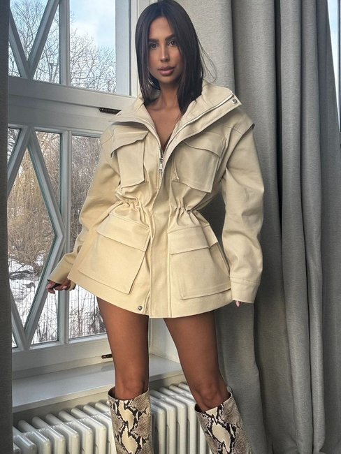 EMO Jeans jacket Beige