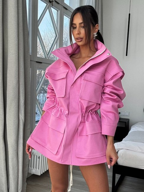 EMO Jeans jacket pink