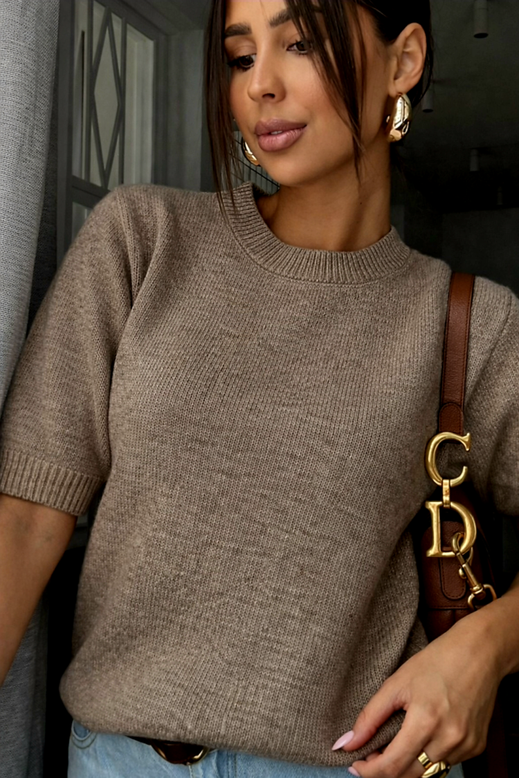 EMO Merino wool sweater cappucino - Image 2