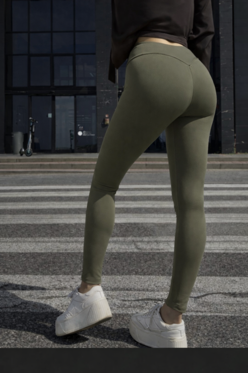 EMO Modeling Leggings Khaki