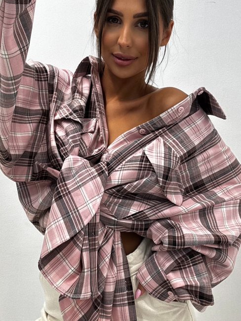 Checked Shirt – Spring Essential navy - Image 3