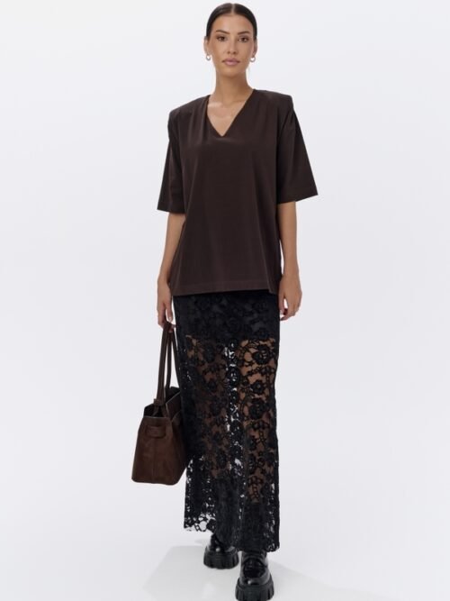 Victoria Blouse Chocolate