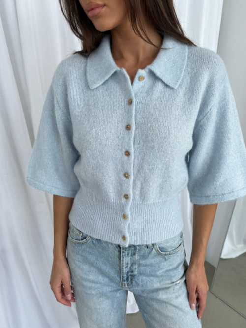 YARN Sweater Premium Deryl Light Blue