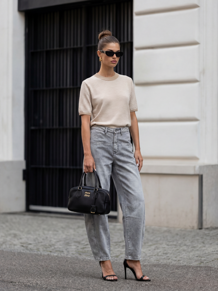 Marko Azure Beige Sweater