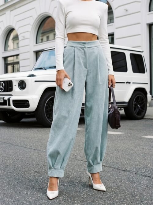 Gazmond Mint Trousers