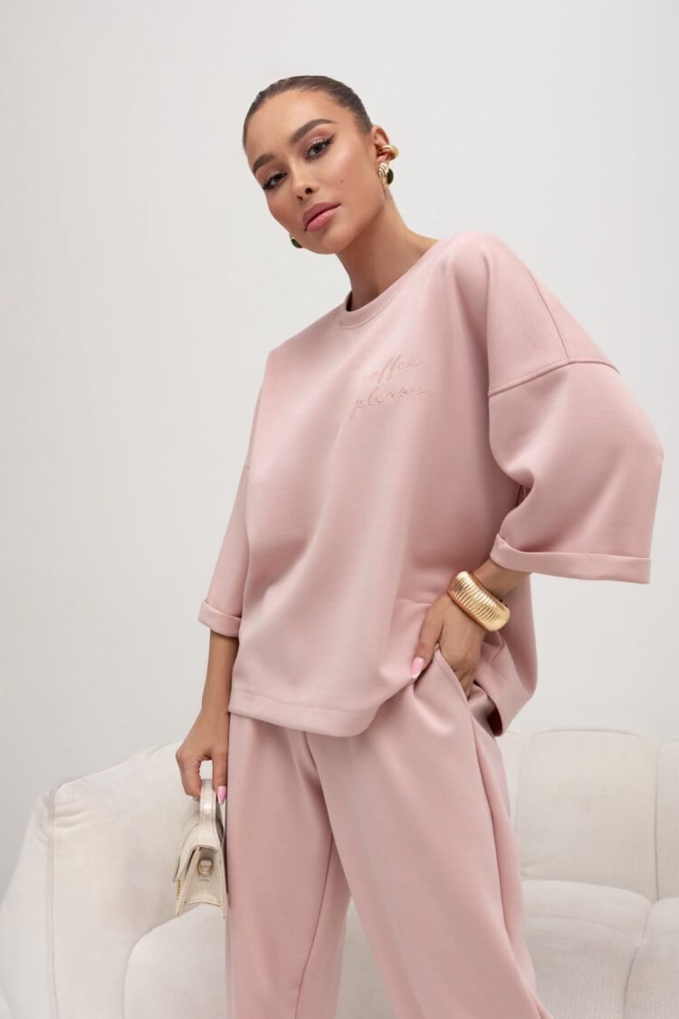 COCOMORE Sigrid Trousers and Sweatshirt Set - Image 3