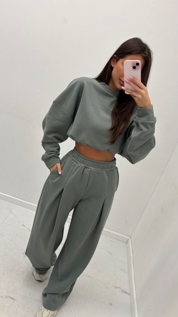 EMO Oversized Trousers Khaki