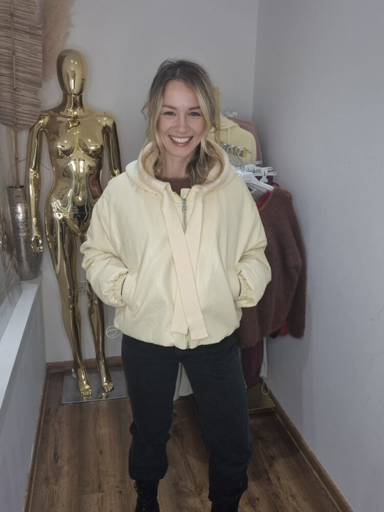 Hooded Jacket Yellow
