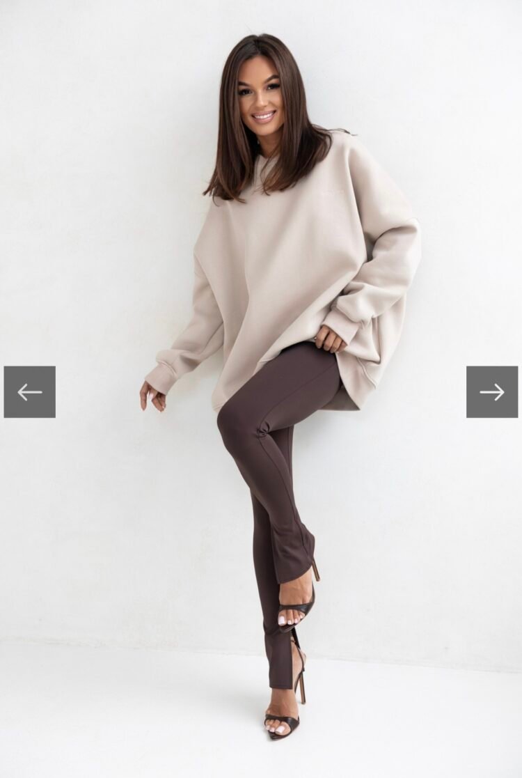 SEMPRE Sweatshirt LOUISA Light beige - Image 3