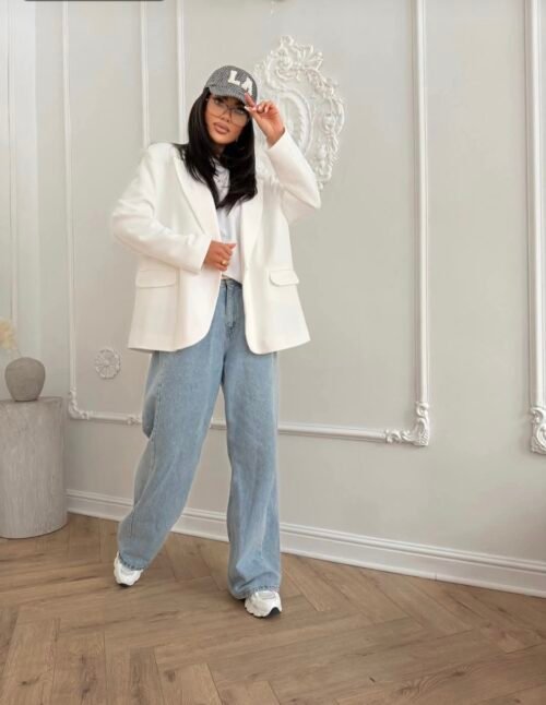 Blazer Oversized White