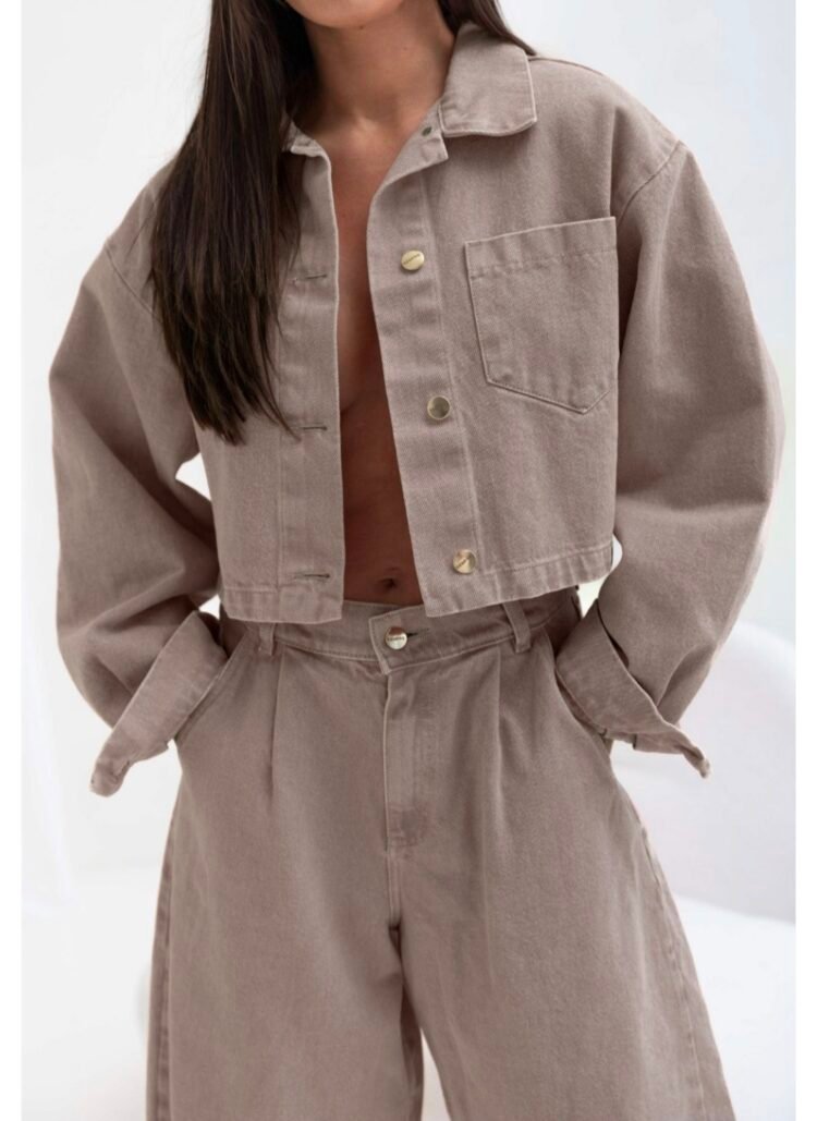 JEANS NICOLE shirt Dark beige