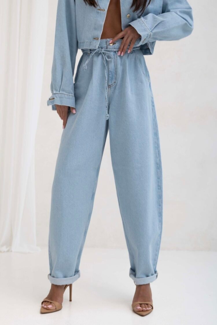 JEANS NICOLE shirt Light Blue - Image 4