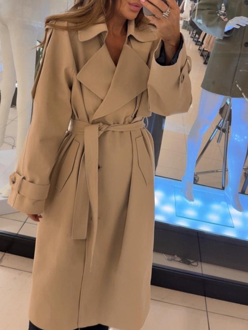 EMO Coat Beige - Image 4