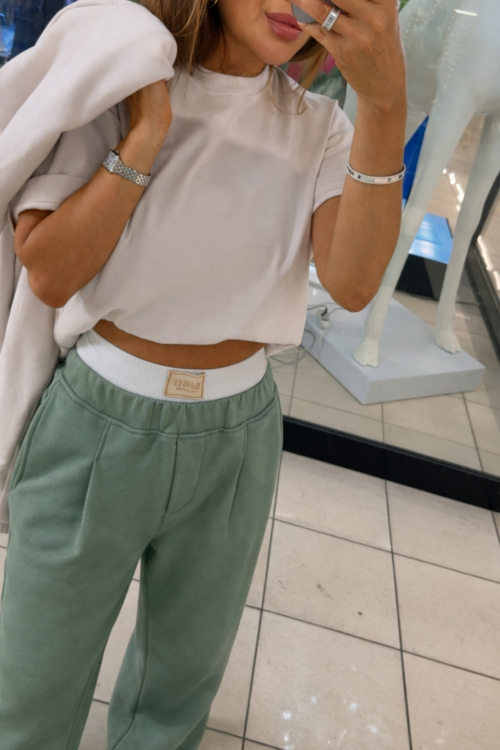 EMO Oversized Trousers Olive