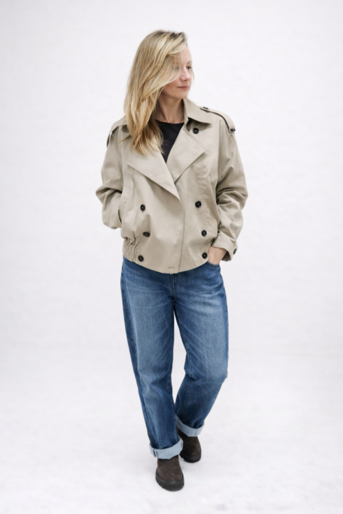 Trench Jacket Khaki